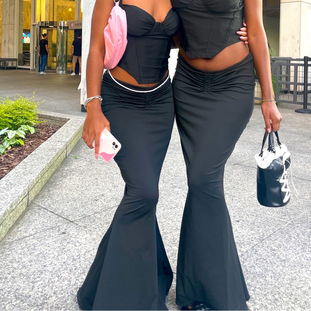 Mermaid Style Maxi Skirt